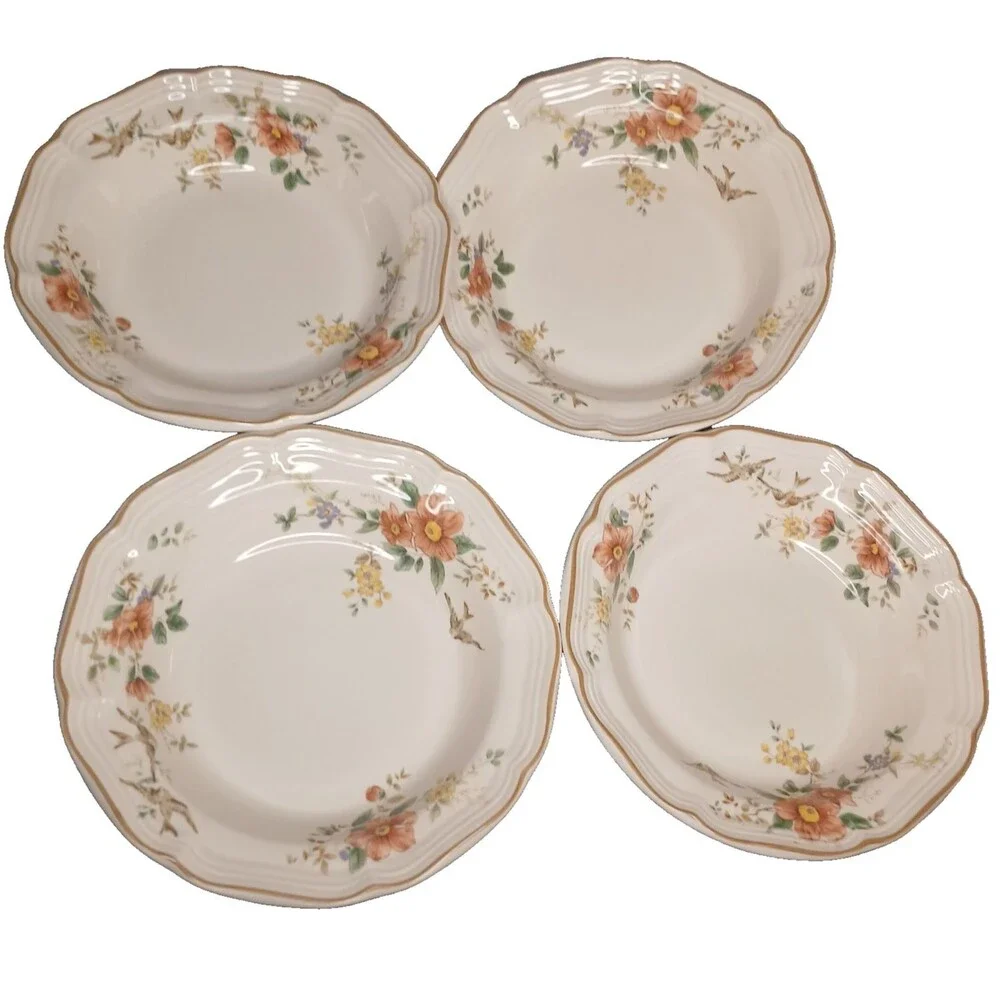 Mikasa Heritage Capistrano 4 Rim Soup Bowl 8 1/2